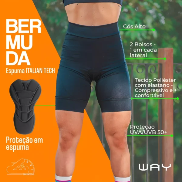 Bermuda Feminina – WAY - Image 2