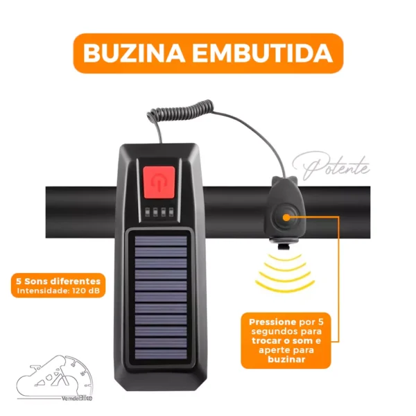 CyclaSun® - Farol com Painel Solar | 30% OFF - Image 4