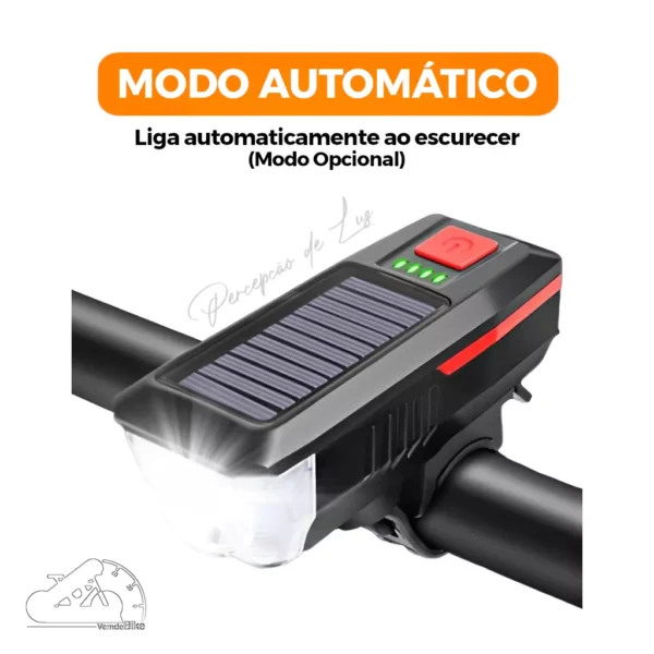 CyclaSun® - Farol com Painel Solar | 30% OFF - Image 3